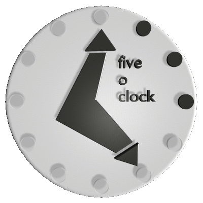 five o'clock